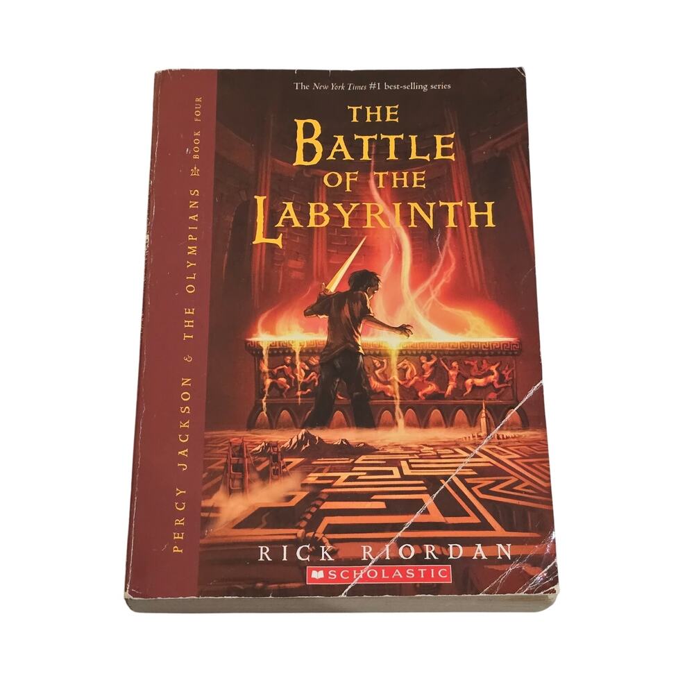 Percy Jackson The Battle of the Labyrinth book 4